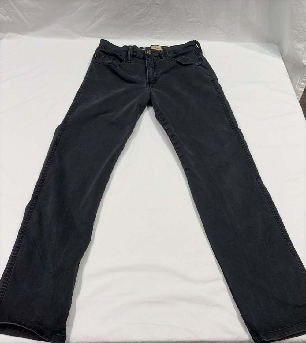 Todd Oldham Jeans Black Straight Leg Denim Pants Size 10